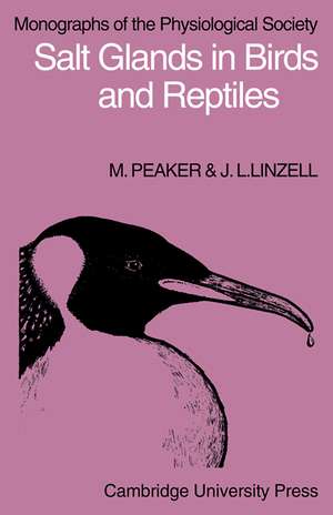 Salt Glands in Birds and Reptiles de M. Peaker