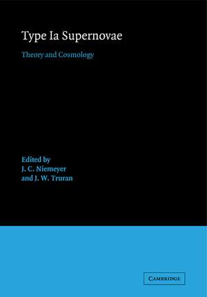 Type Ia Supernovae: Theory and Cosmology de J. C. Niemeyer