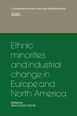 Ethnic Minorities and Industrial Change in Europe and North America de Malcolm Cross