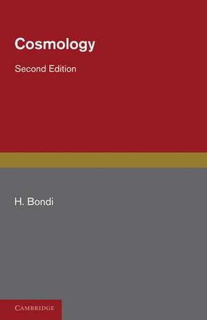 Cosmology de Hermann Bondi