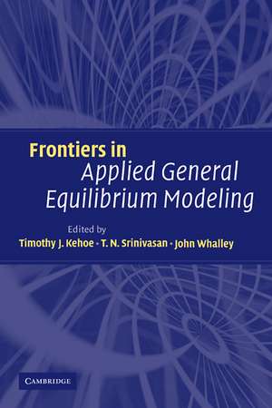 Frontiers in Applied General Equilibrium Modeling: In Honor of Herbert Scarf de Timothy J. Kehoe