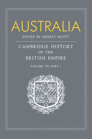 Australia de Ernest Scott