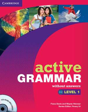 Active Grammar Level 1 without Answers and CD-ROM de Fiona Davis