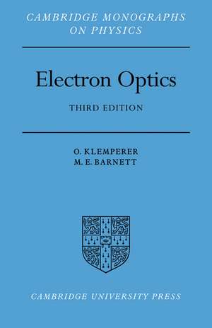 Electron Optics de O. Klemperer