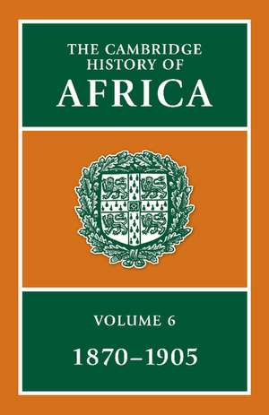 The Cambridge History of Africa de Roland Oliver