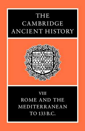 The Cambridge Ancient History de A. E. Astin