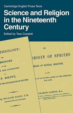 Science and Religion in the 19th Century de Cosslett