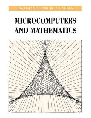 Microcomputers and Mathematics de James William Bruce