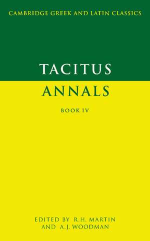 Tacitus: Annals Book IV de Tacitus