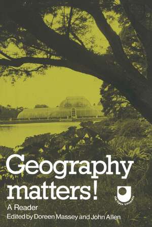 Geography Matters!: A Reader de Doreen Massey