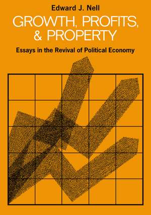 Growth, Profits and Property: Essays in the Revival of Political Economy de Edward J. Nell