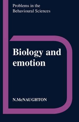 Biology and Emotion de Neil McNaughton