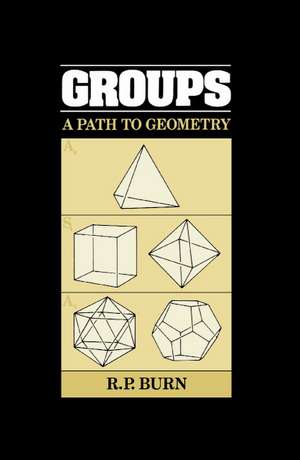 Groups: A Path to Geometry de R. P. Burn