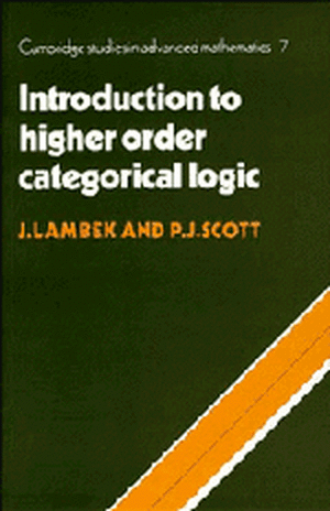 Introduction to Higher-Order Categorical Logic de J. Lambek