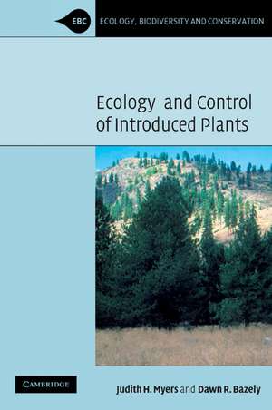 Ecology and Control of Introduced Plants de Judith H. Myers