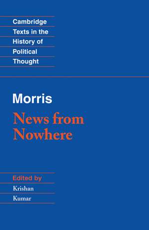 Morris: News from Nowhere de William Morris