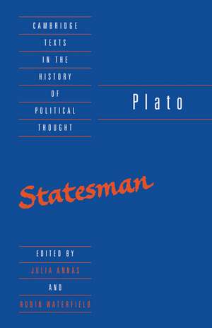 Plato: The Statesman de Plato