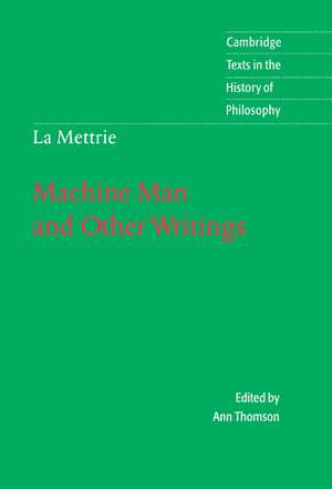 La Mettrie de Ann Thomson