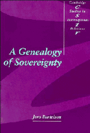 A Genealogy of Sovereignty de Jens Bartelson