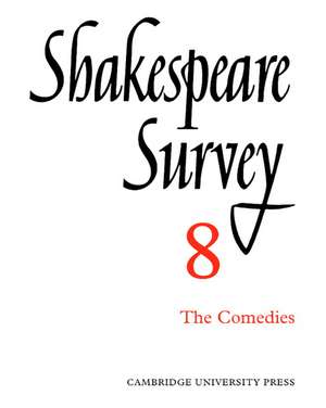 Shakespeare Survey de Allardyce Nicoll