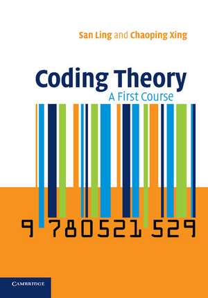 Coding Theory: A First Course de San Ling