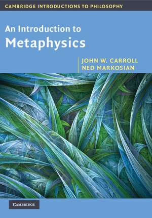 An Introduction to Metaphysics de John W. Carroll