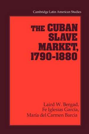 The Cuban Slave Market, 1790–1880 de Laird W. Bergad