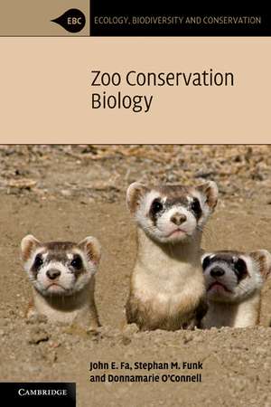 Zoo Conservation Biology de John E. Fa