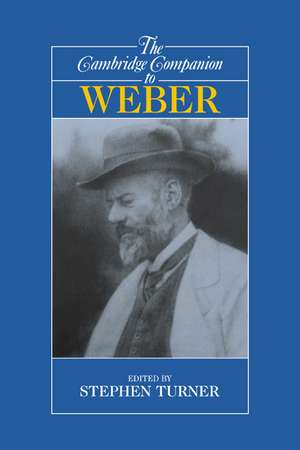 The Cambridge Companion to Weber de Stephen Turner