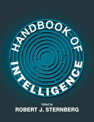 Handbook of Intelligence de Robert J. Sternberg PhD