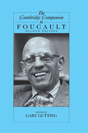 The Cambridge Companion to Foucault de Gary Gutting