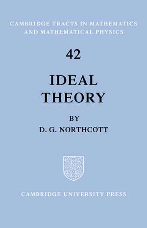 Ideal Theory de D. G. Northcott