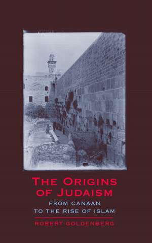 The Origins of Judaism: From Canaan to the Rise of Islam de Robert Goldenberg