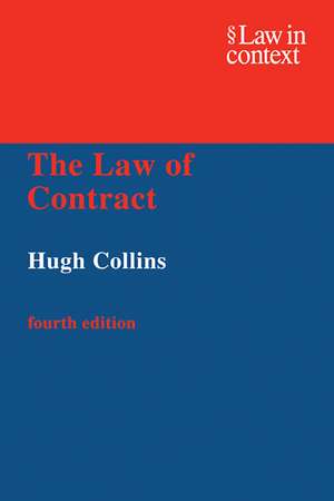 The Law of Contract de Hugh Collins