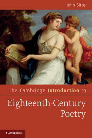 The Cambridge Introduction to Eighteenth-Century Poetry de John Sitter