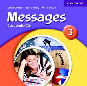 Messages 3 Class CDs de Diana Goodey