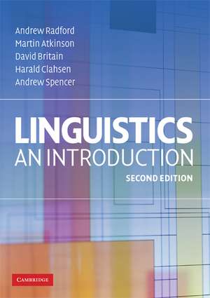 Linguistics: An Introduction de Andrew Radford