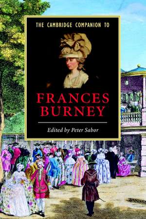Camb Comp Frances Burney de Peter Sabor