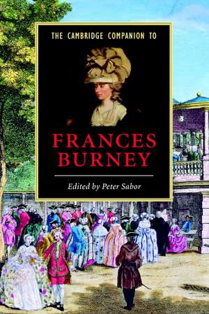 The Cambridge Companion to Frances Burney de Peter Sabor