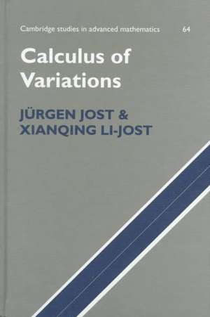Calculus of Variations de Jürgen Jost