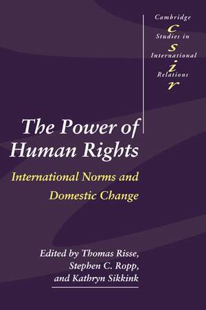 The Power of Human Rights: International Norms and Domestic Change de Thomas Risse