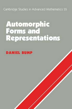 Automorphic Forms and Representations de Daniel Bump