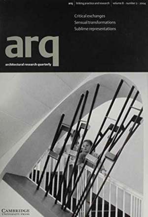 arq: Architectural Research Quarterly: Volume 8, Part 2 de Richard Weston