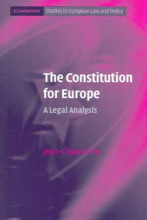 The Constitution for Europe: A Legal Analysis de Jean-Claude Piris