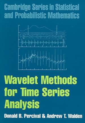 Wavelet Methods for Time Series Analysis de Donald B. Percival