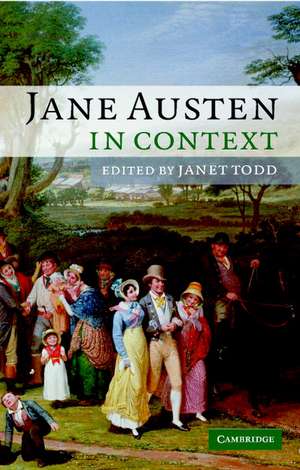 Jane Austen in Context de Janet Todd