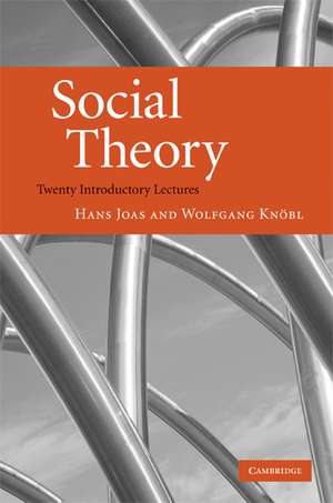 Social Theory: Twenty Introductory Lectures de Hans Joas