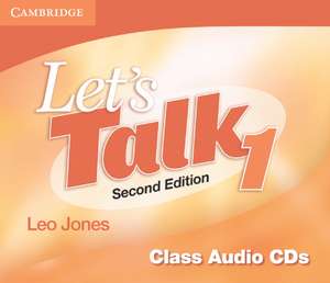 Let's Talk Level 1 Class Audio CDs (3) de Leo Jones