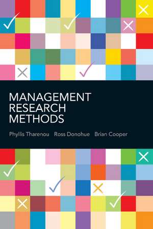 Management Research Methods de Phyllis Tharenou