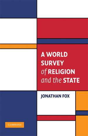 A World Survey of Religion and the State de Jonathan Fox